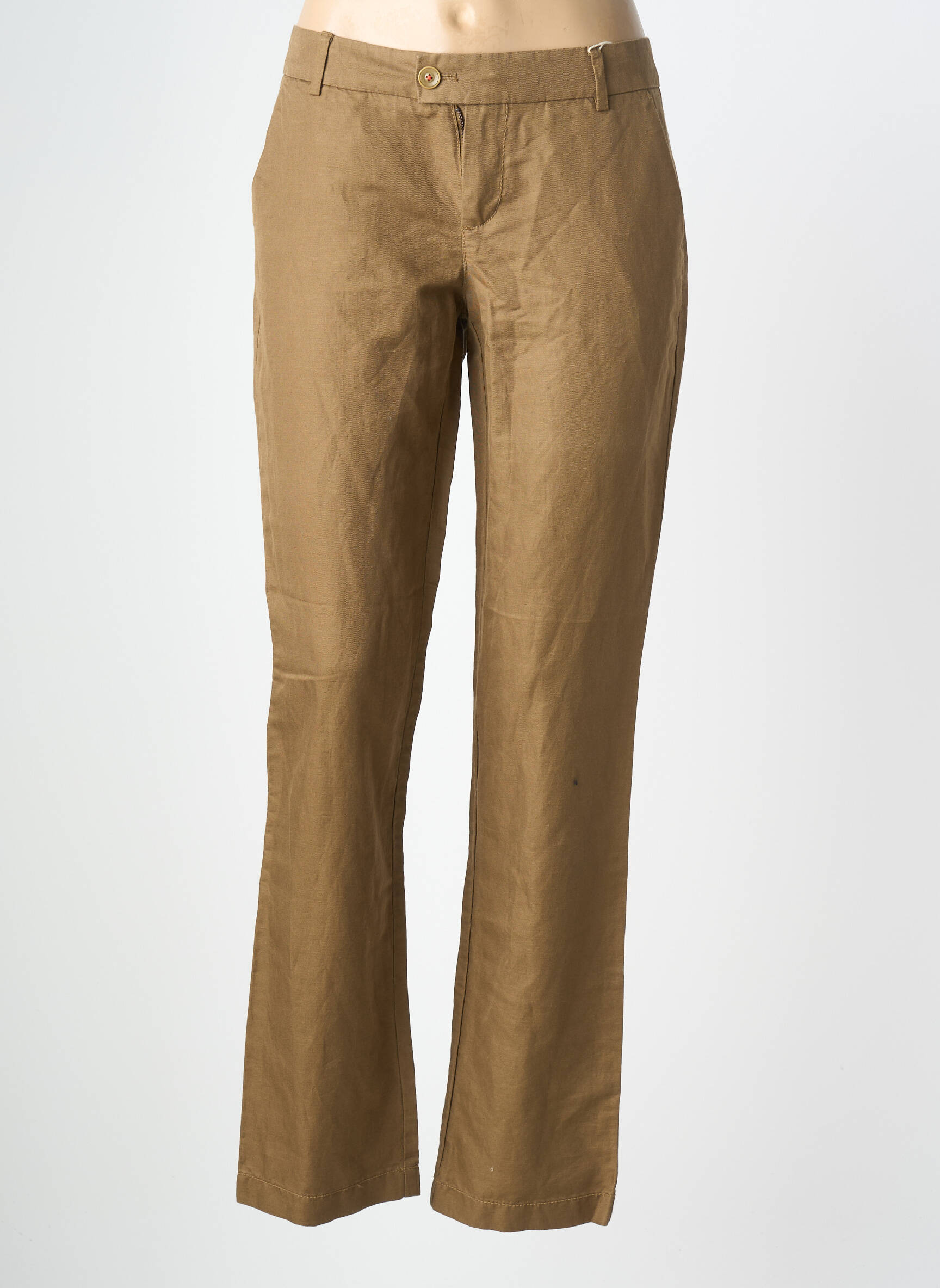 Pantalon tiesi kirpimas normala dydis rudas ESPRIT moteris