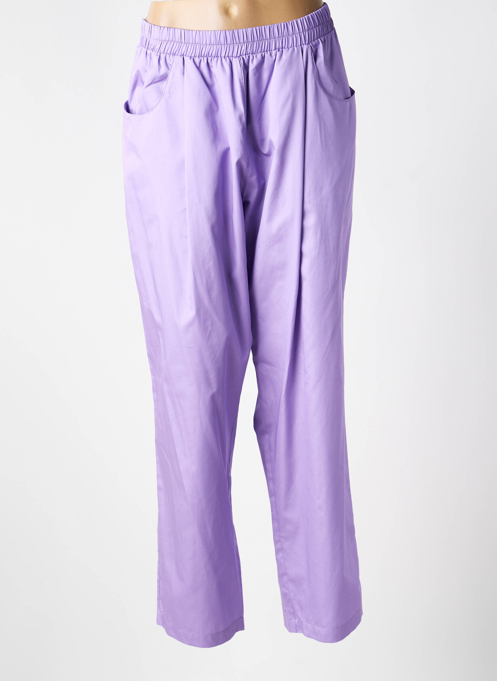 7/8 kelnės elastinė dydis normala dydis violetinis MAT. moteris