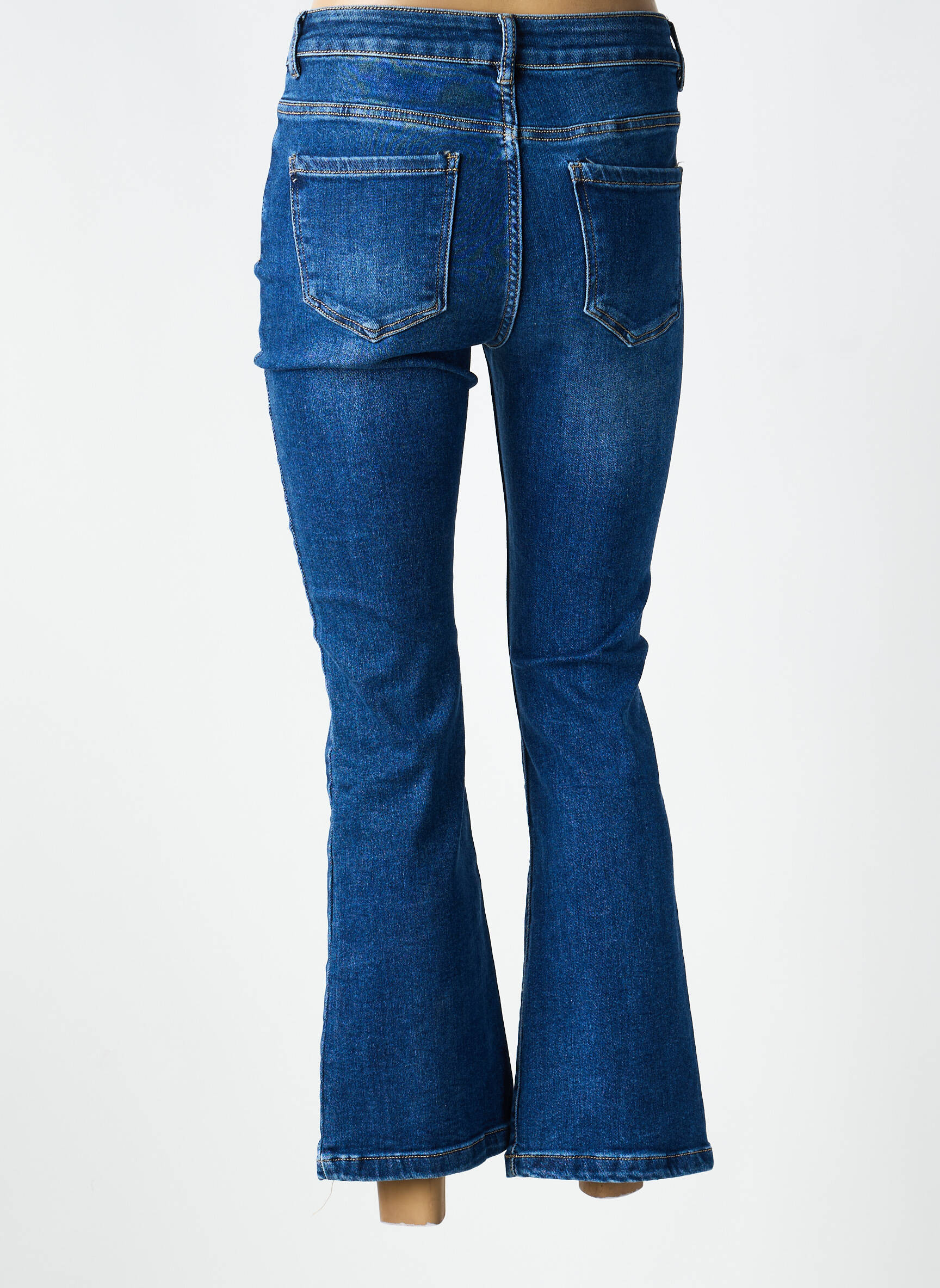 Bootcut džinsai aukšta talija aukšta talija mėlyna COUTUREVE moteris