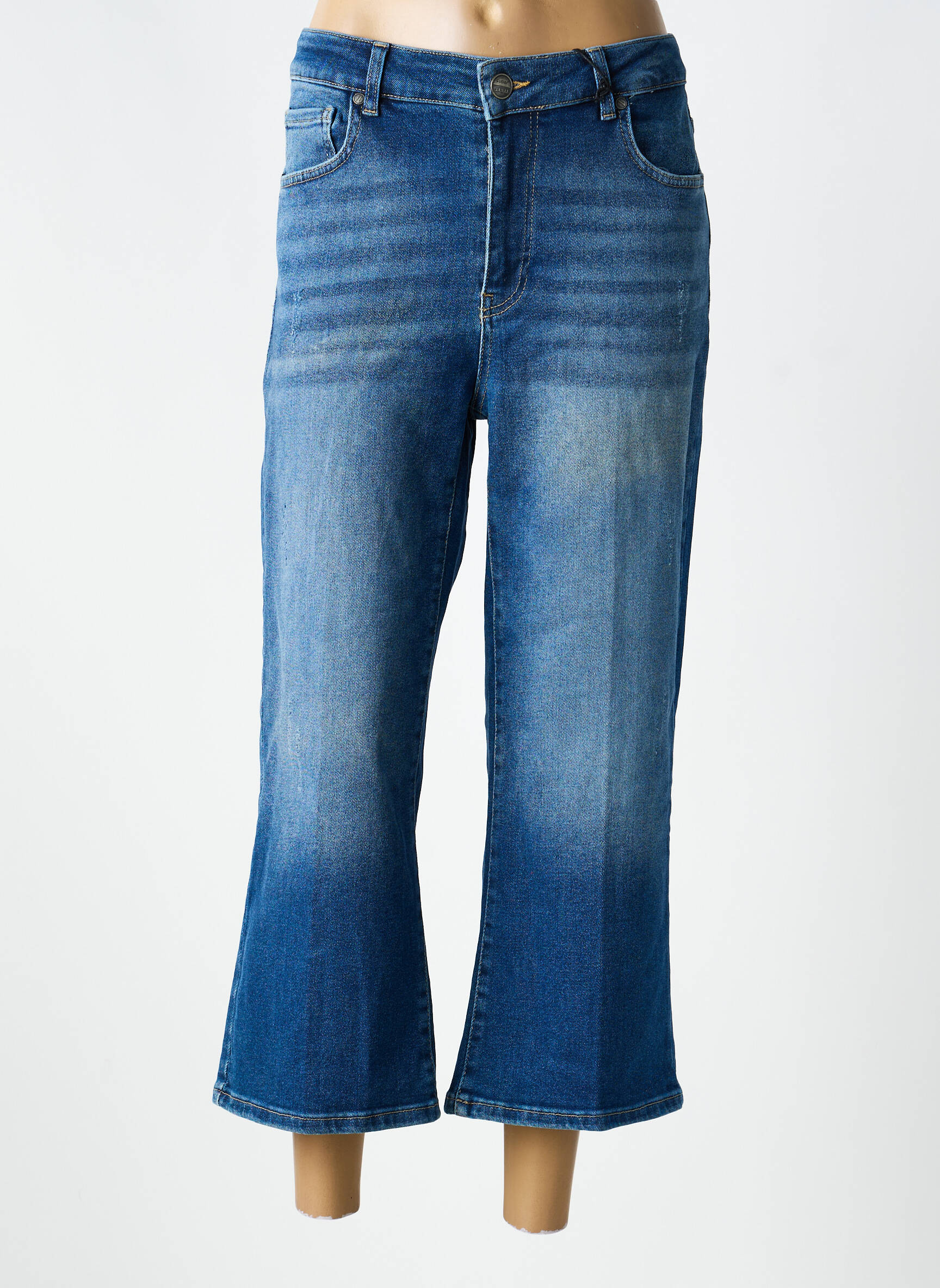 Bootcut džinsai normala dydis normala dydis mėlyna MAT. moteris