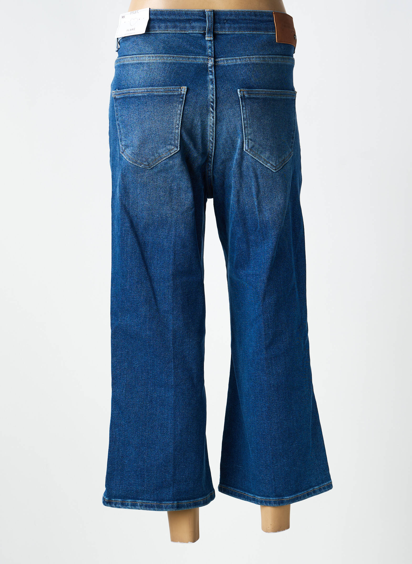 Bootcut džinsai normala dydis normala dydis mėlyna MAT. moteris