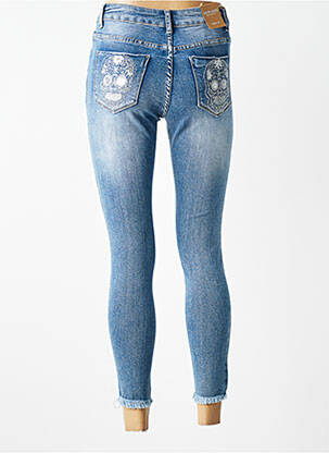 Lieknos džinsai tamprumas mėlyna WATER JEANS moteris