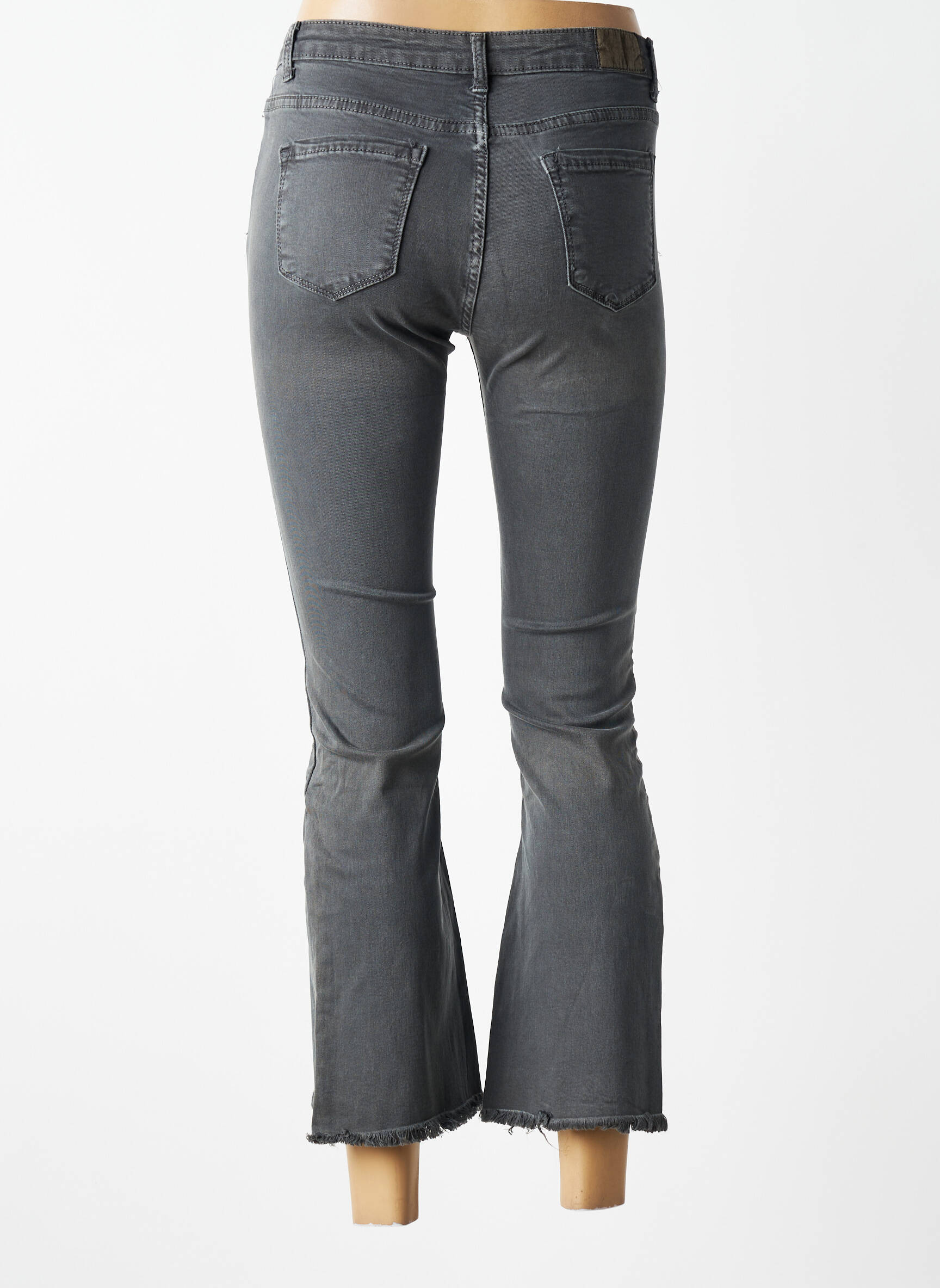 Bootcut džinsai normala dydis normala dydis pilka COUTUREINE moteris