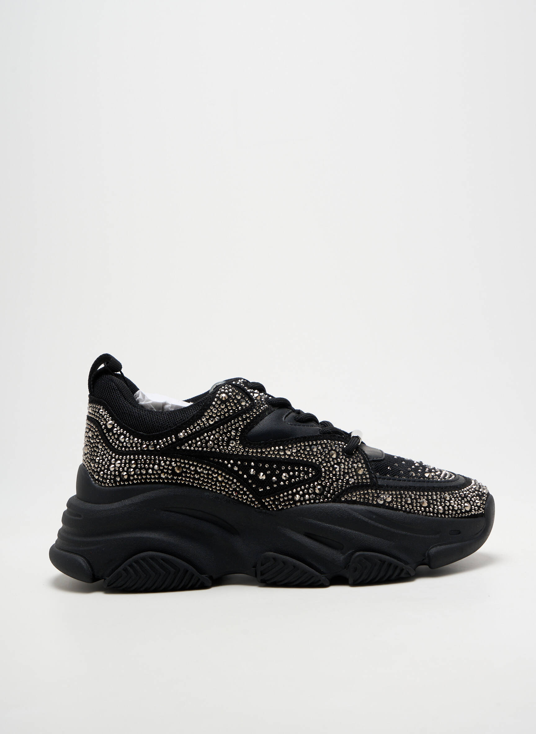 Bėgimo bateliai apvalus mygtukas kulnas nuo 4 iki 6 cm juodas STEVE MADDEN moteris