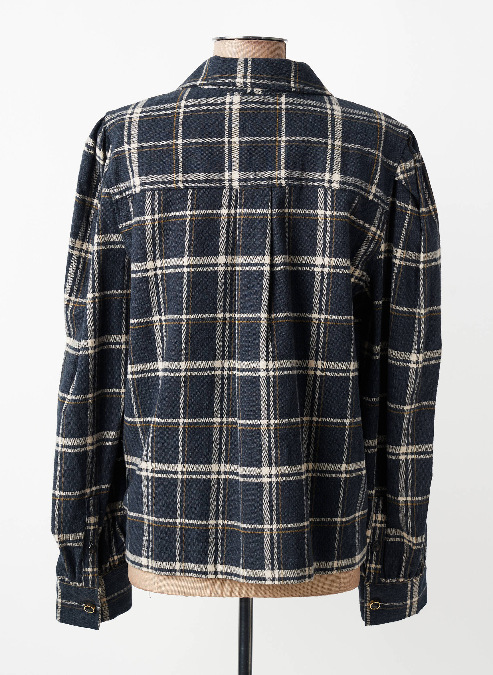Moteriškas marškinys tiesi kirpimas ilgos rankovės mėlyna SCOTCH & SODA moteris