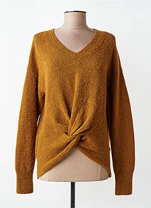 Megztinis chinamas audinys ilgos rankovės rudas SCOTCH & SODA moteris