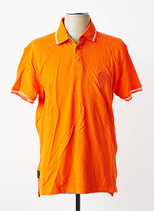 Polo tiesi kirpimas trumpas rankovės oranžinė DAYTONA vyras