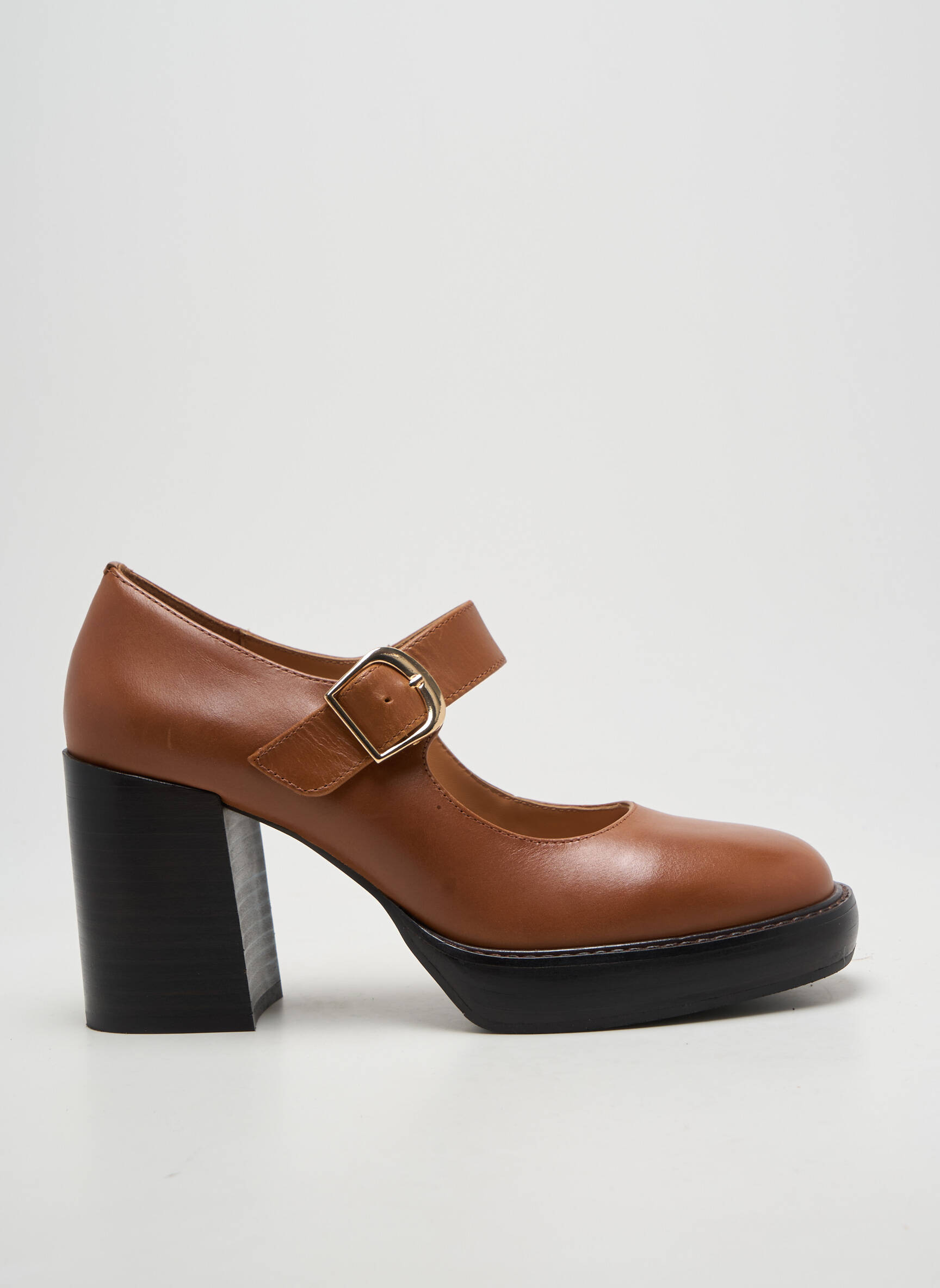 Aukštakulniai užsegimas kilpa(s) kulnas nuo 7 iki 9 cm rudas EMILIE KARSTON moteris