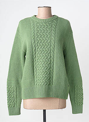 Megztinis tamprumas ilgos rankovės žalias BLUTSGESCHWISTER moteris