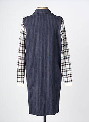 Pusilgių suknelė ilgos rankovės ilgos rankovės pilka TRICOT CHIC moteris