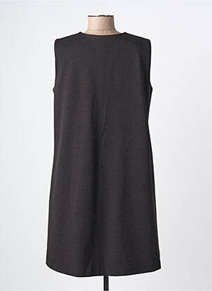 Trumpa suknelė be rankų be rankų juodas TRICOT CHIC moteris