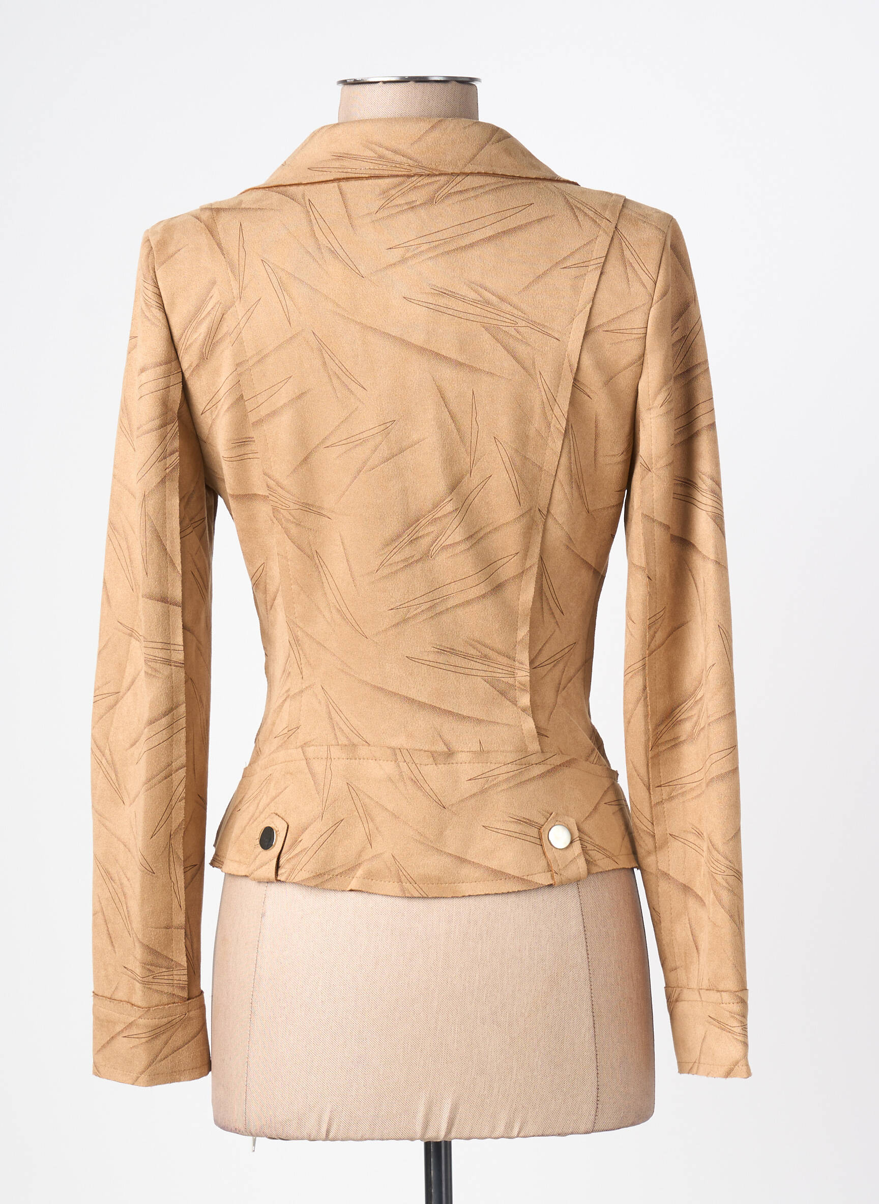 Kasdienis švarkas kraštas su apykakle bežinis H F WOMAN COLLECTION moteris