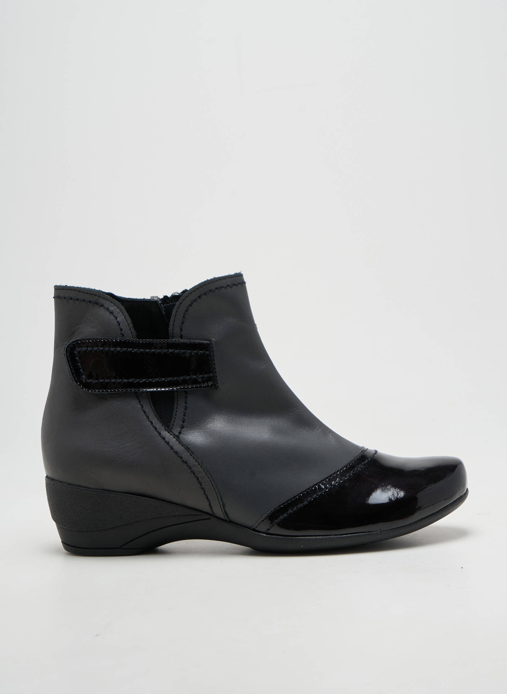 Batai/botai lygus medžiaga kulnas nuo 4 iki 6 cm juodas PEDI GIRL moteris