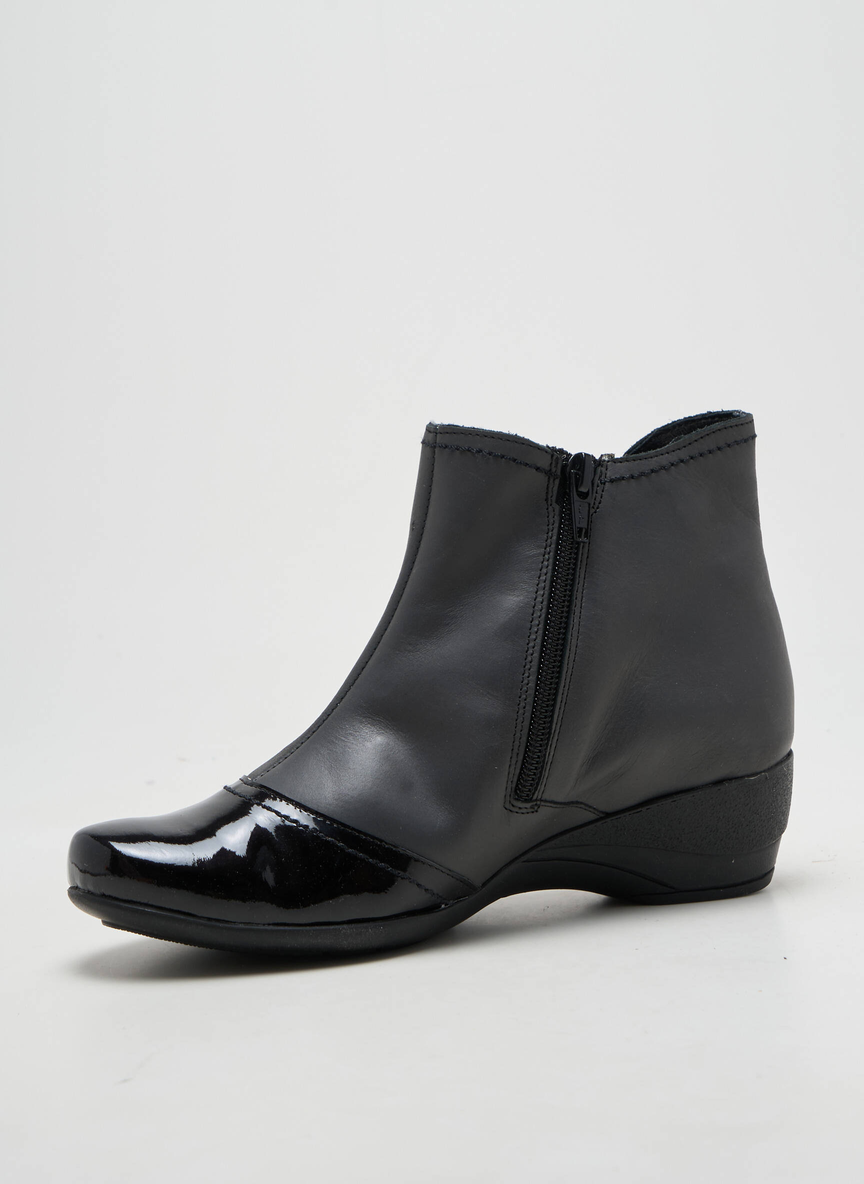 Batai/botai lygus medžiaga kulnas nuo 4 iki 6 cm juodas PEDI GIRL moteris