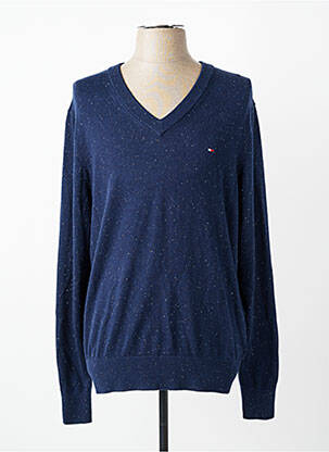 Megztinis col v ilgos rankovės mėlyna TOMMY HILFIGER vyras