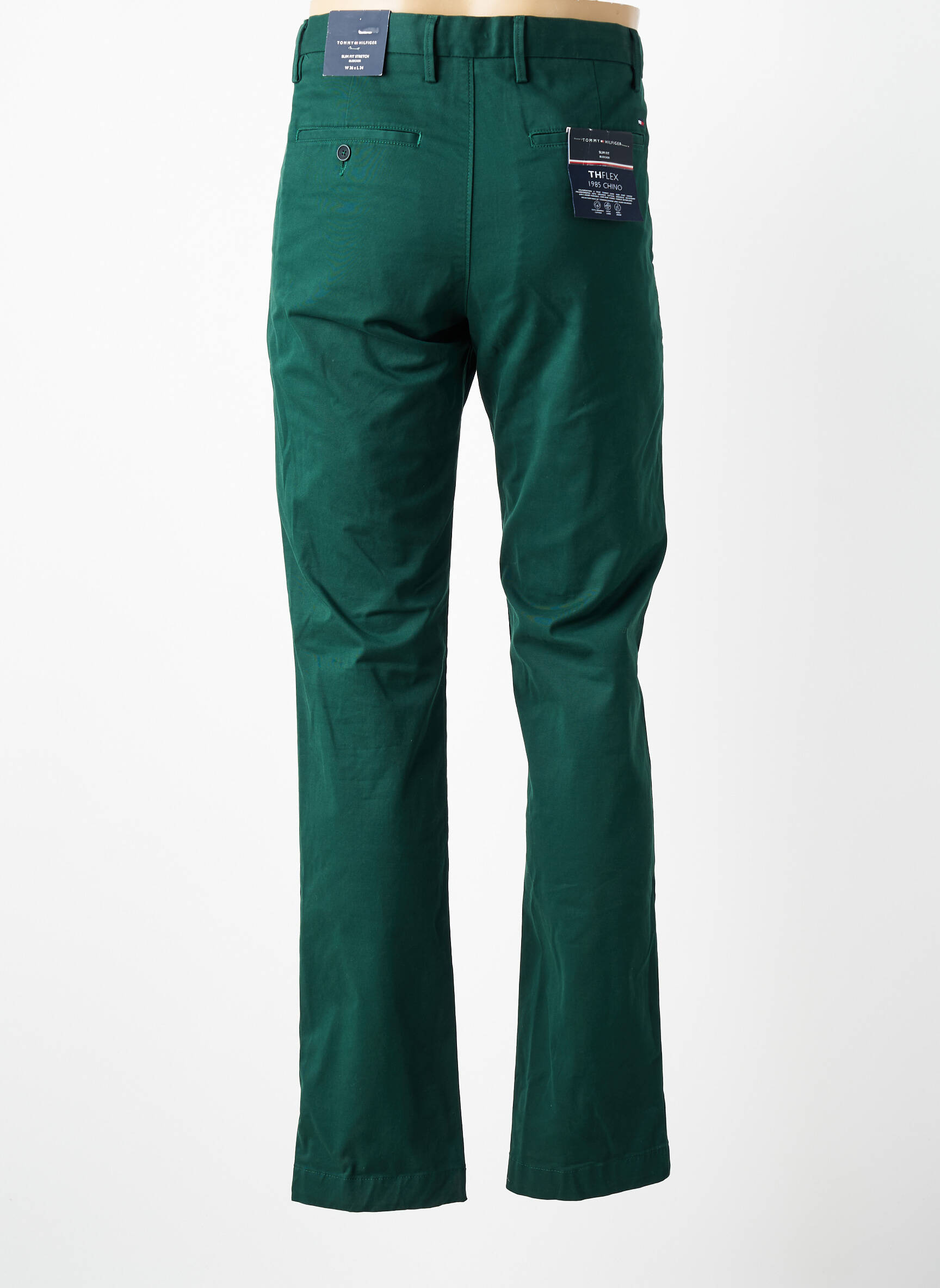 Chino kelnė tamprumas normala dydis žalias TOMMY HILFIGER vyras