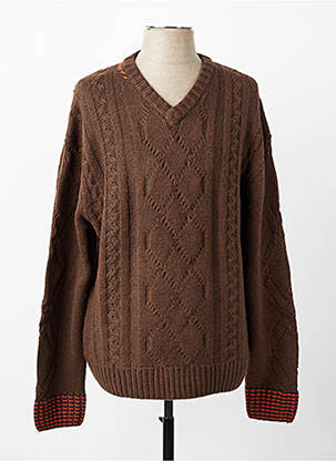 Megztinis col v ilgos rankovės rudas SCOTCH & SODA vyras