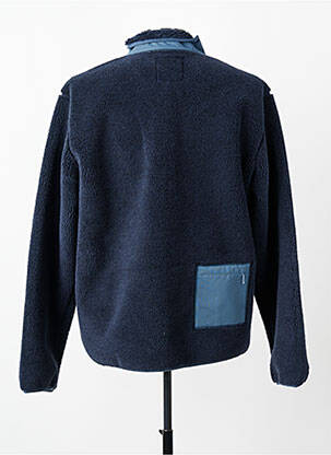 Kasdienis švarkas tiesi kirpimas mėlyna THINKING MU vyras