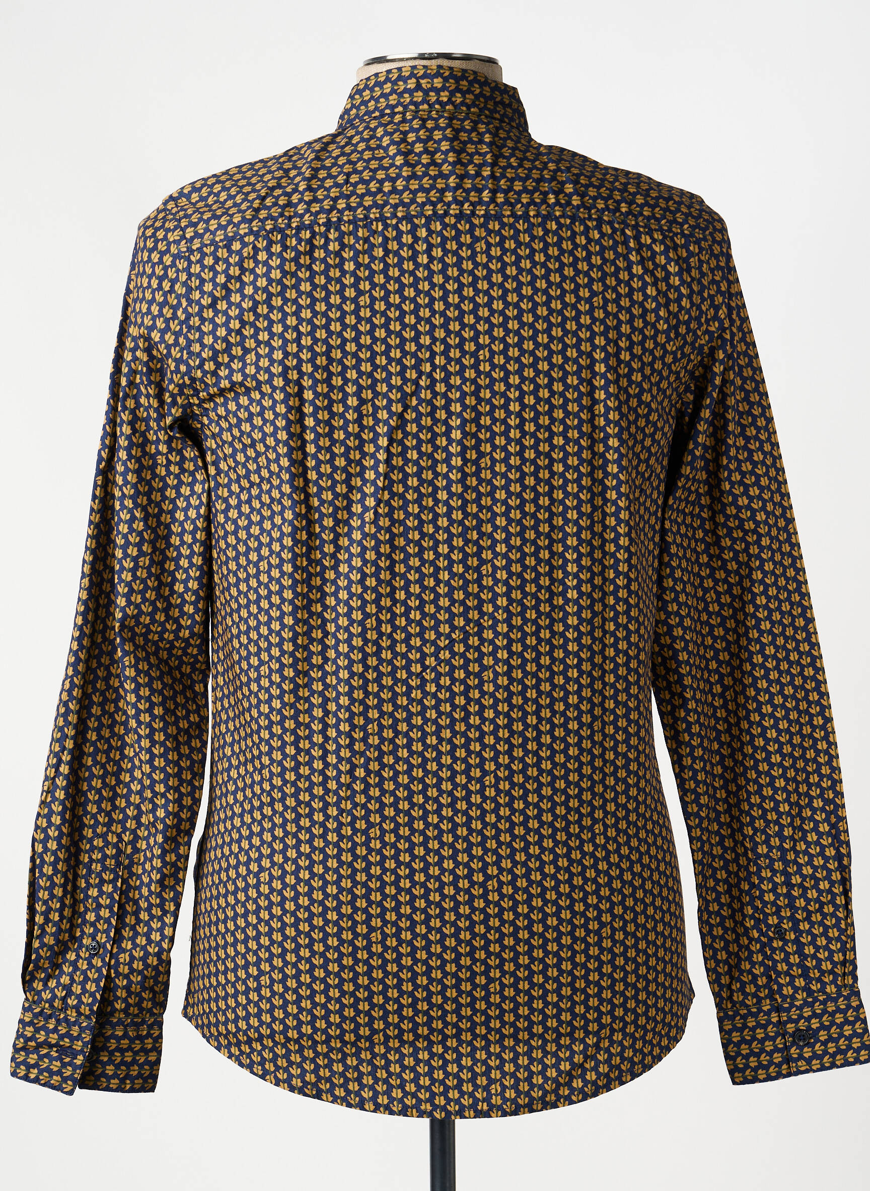 Ilgomis rankovėmis marškinys fantazijos raštas mėlyna SCOTCH & SODA vyras