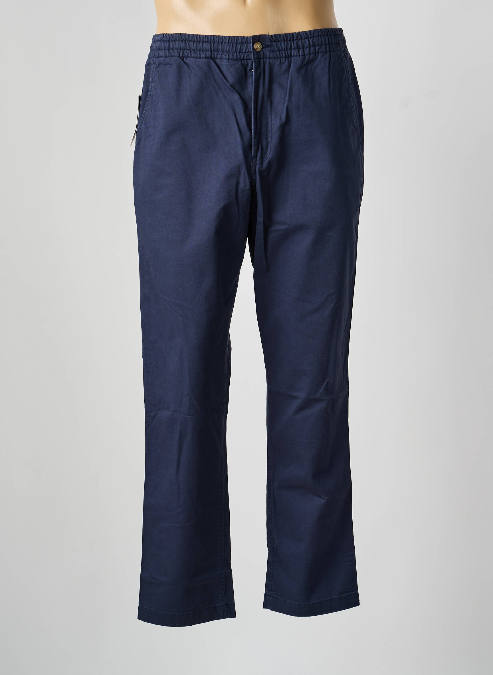 Chino kelnė popelinos audinys, kuris pasižymi lygiu ir tankiu paviršiumi. normala dydis mėlyna RALPH LAUREN vyras