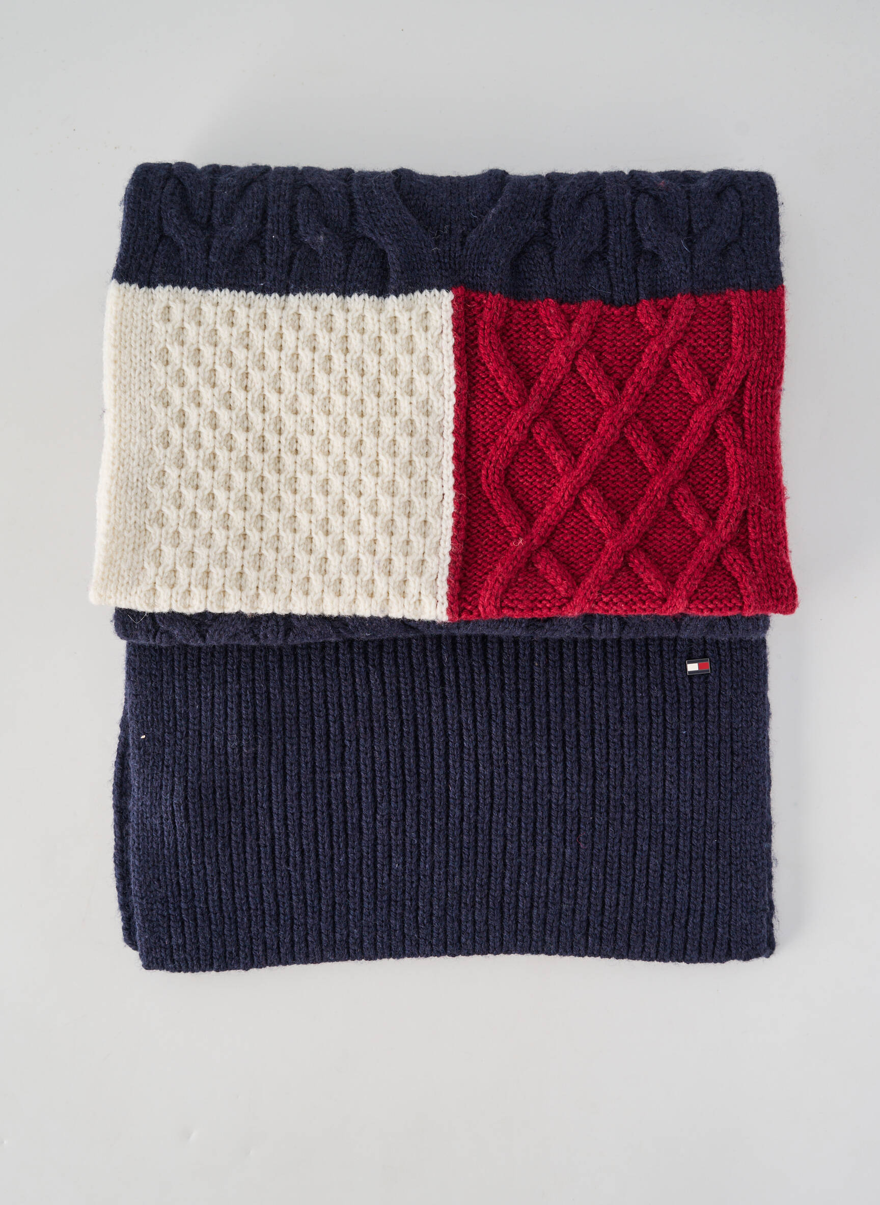 Šalikas tamprumas mėlyna TOMMY HILFIGER vyras