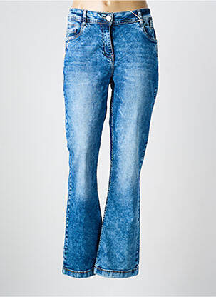 Bootcut džinsai tamprumas maža dydžio mėlyna CECIL moteris