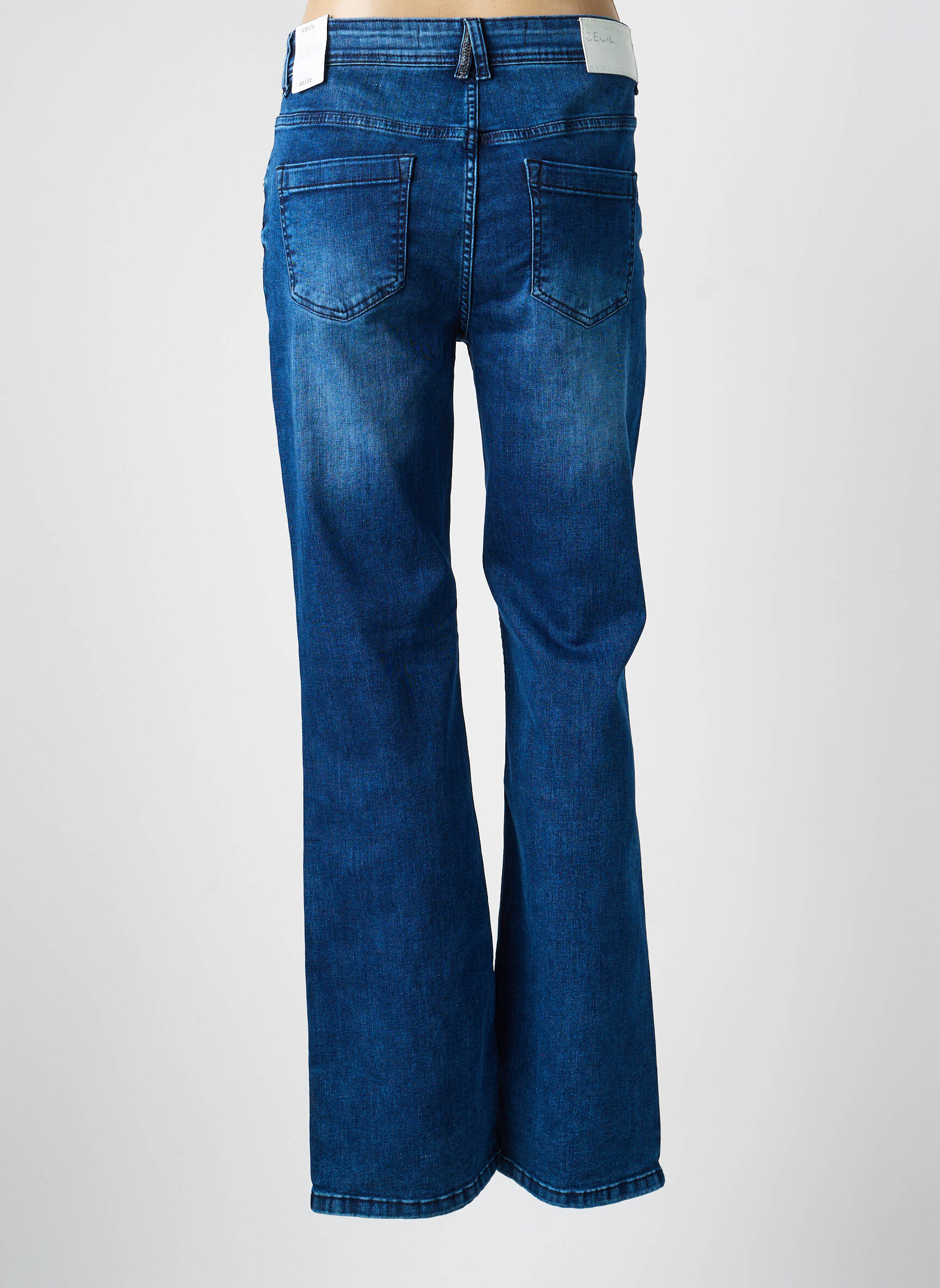 Bootcut džinsai normala dydis normala dydis mėlyna CECIL moteris