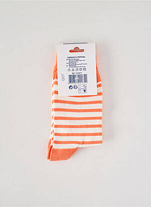 Kojinės tamprumas oranžinė BLEU MARIN moteris