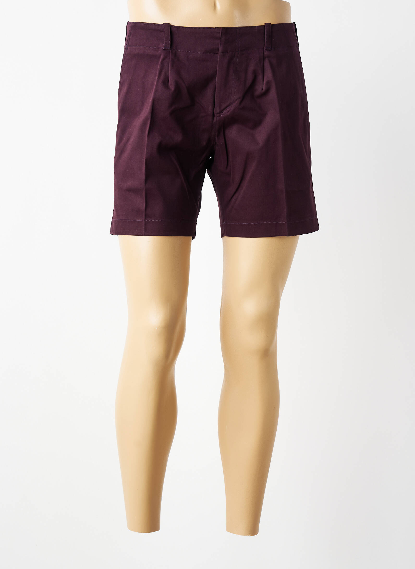 Bermudas tiesi kirpimas normala dydis violetinis MBM vyras