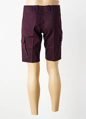 Bermudas tiesi kirpimas violetinis MBM vyras