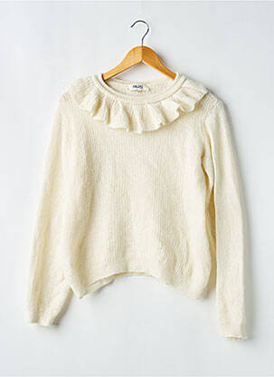 Megztinis tiesi kirpimas ilgos rankovės bežinis BALZAC moteris
