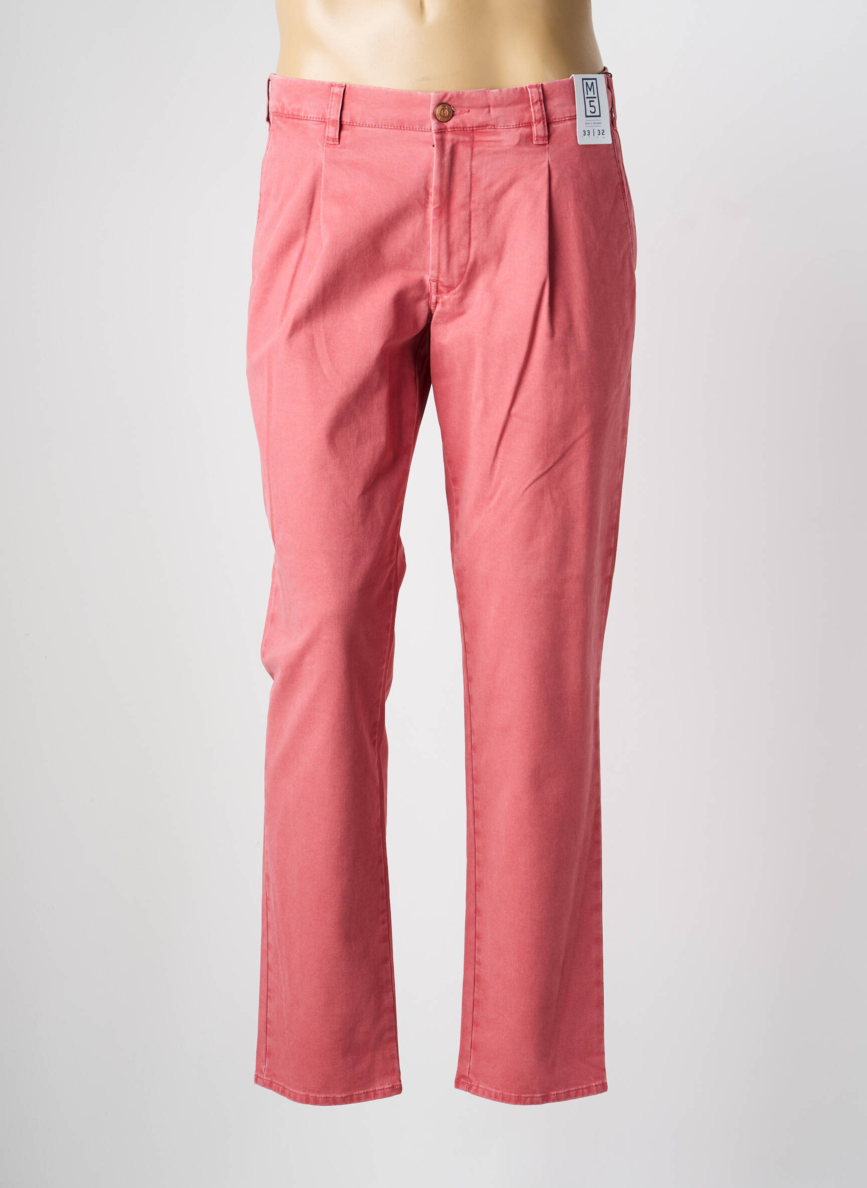 Chino kelnė tamprumas normala dydis raudona M5 BY MEYER vyras