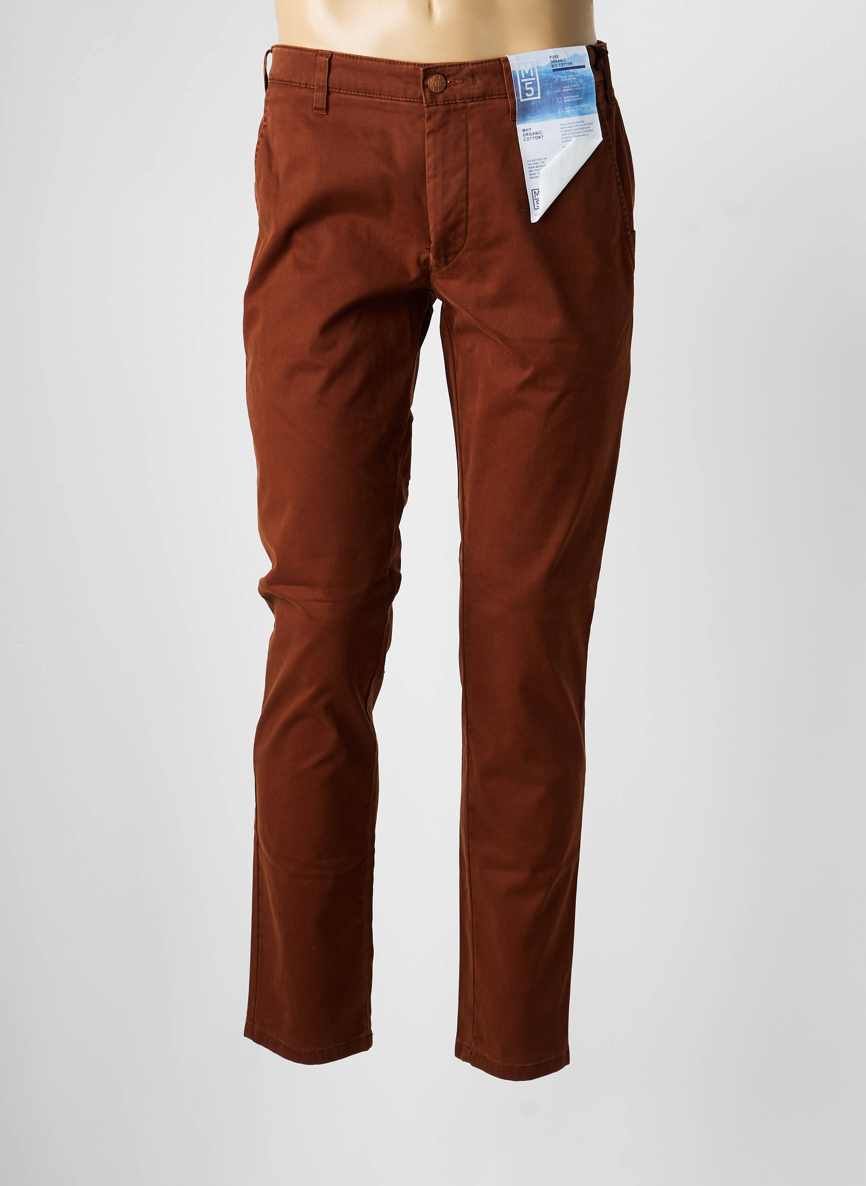 Chino kelnė bio normala dydis rudas M5 BY MEYER vyras