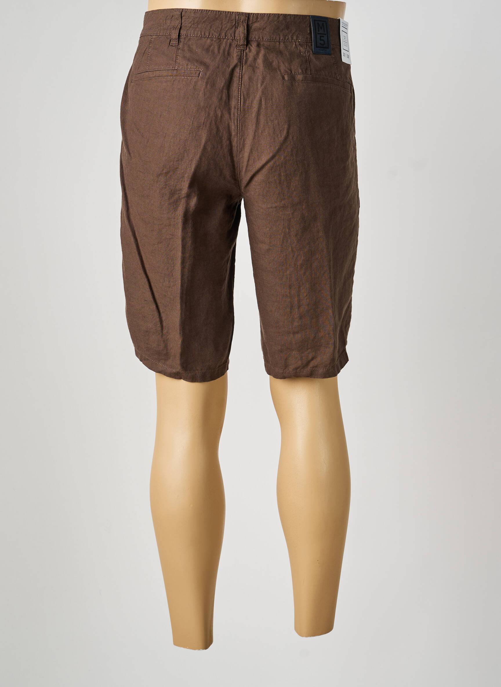 Bermudas pincetų dydis normala dydis rudas M5 BY MEYER vyras