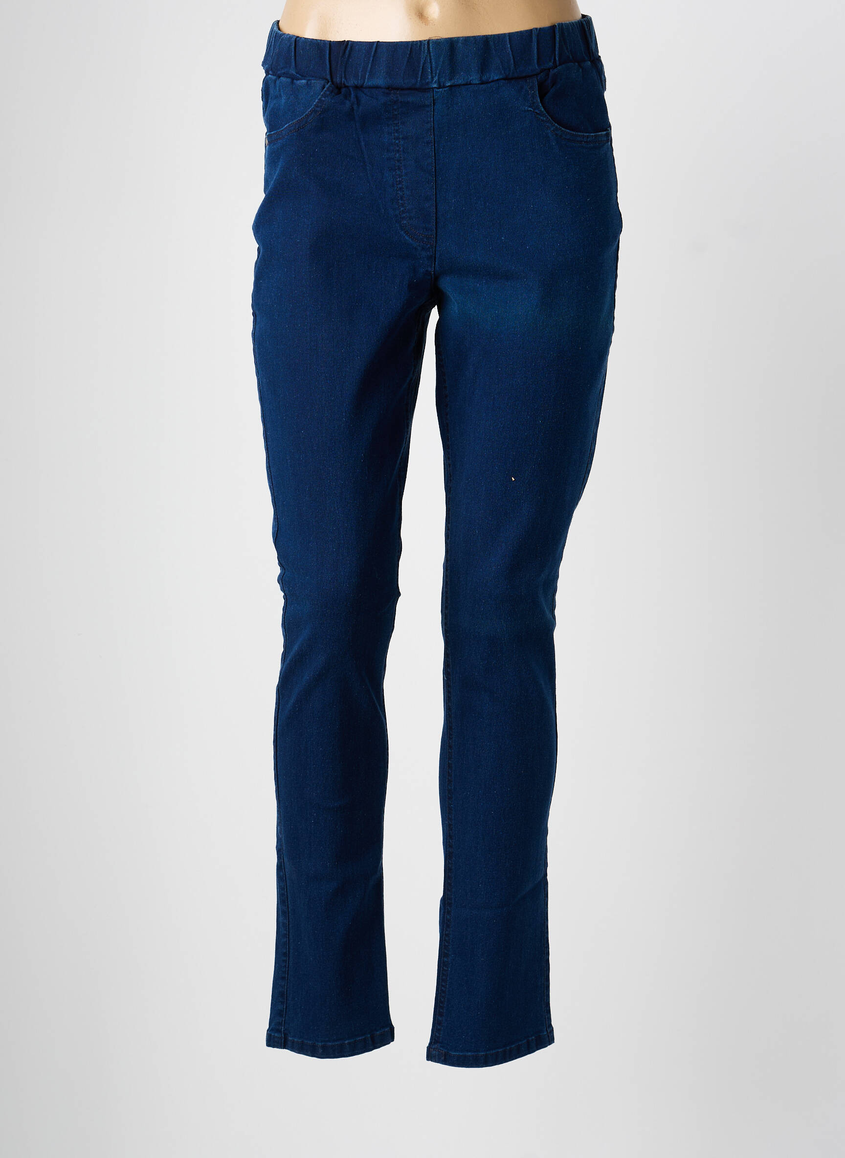 Jegging denimo audinys normala dydis mėlyna SIGNATURE moteris