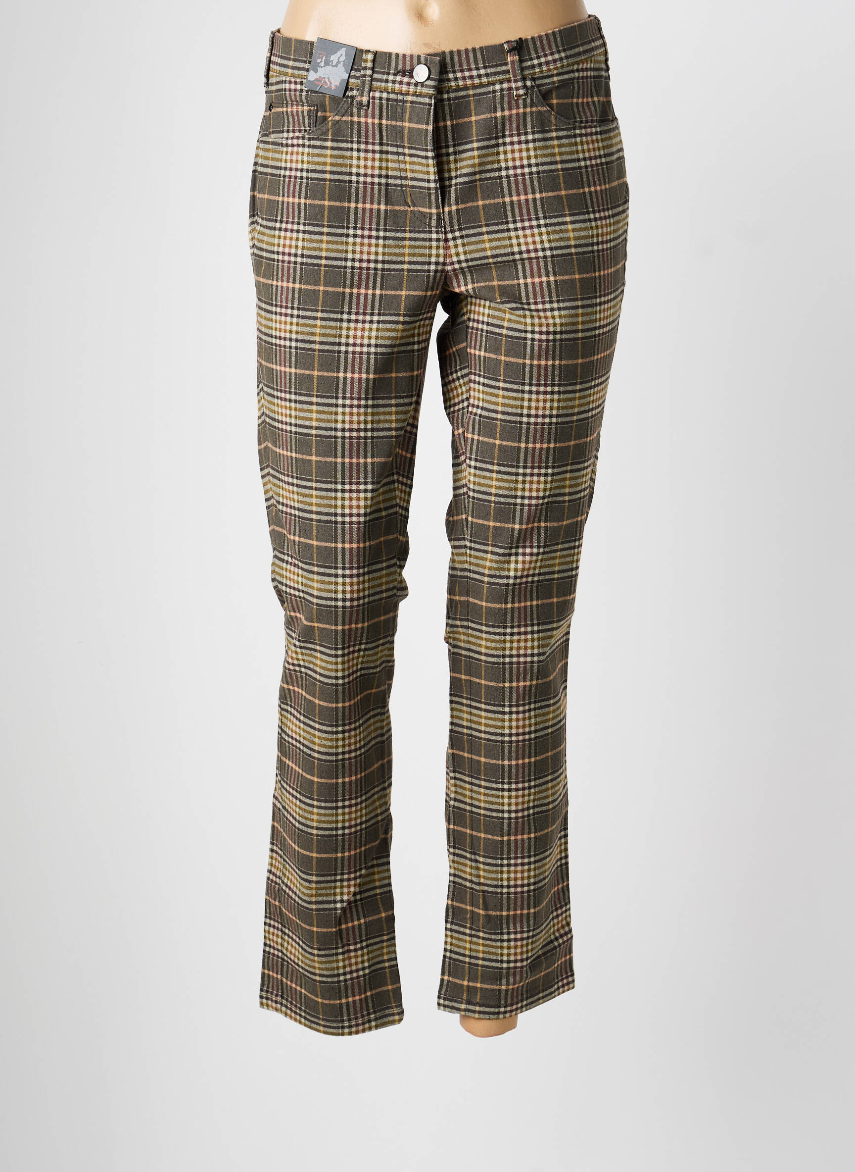 7/8 kelnės tamprumas normala dydis žalias GERKE MY PANTS moteris