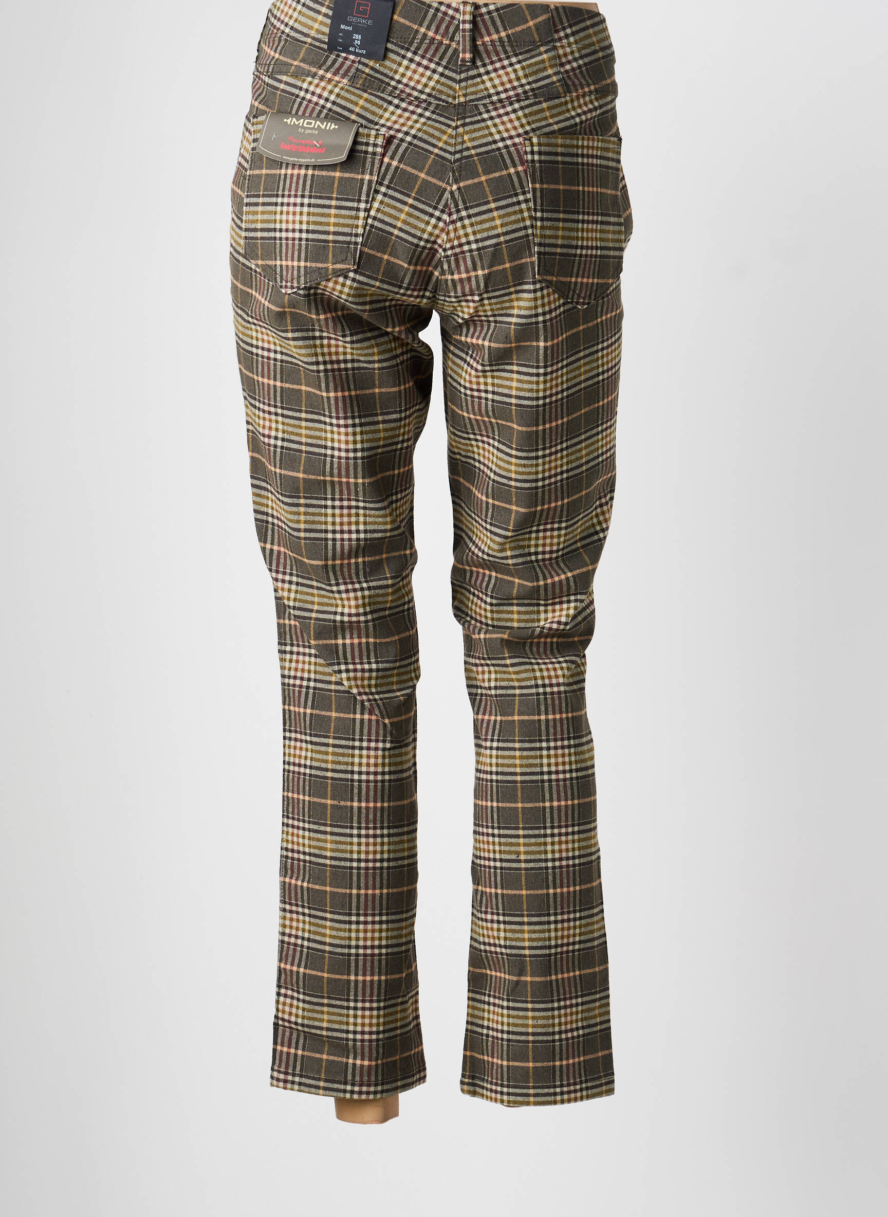 7/8 kelnės tamprumas normala dydis žalias GERKE MY PANTS moteris