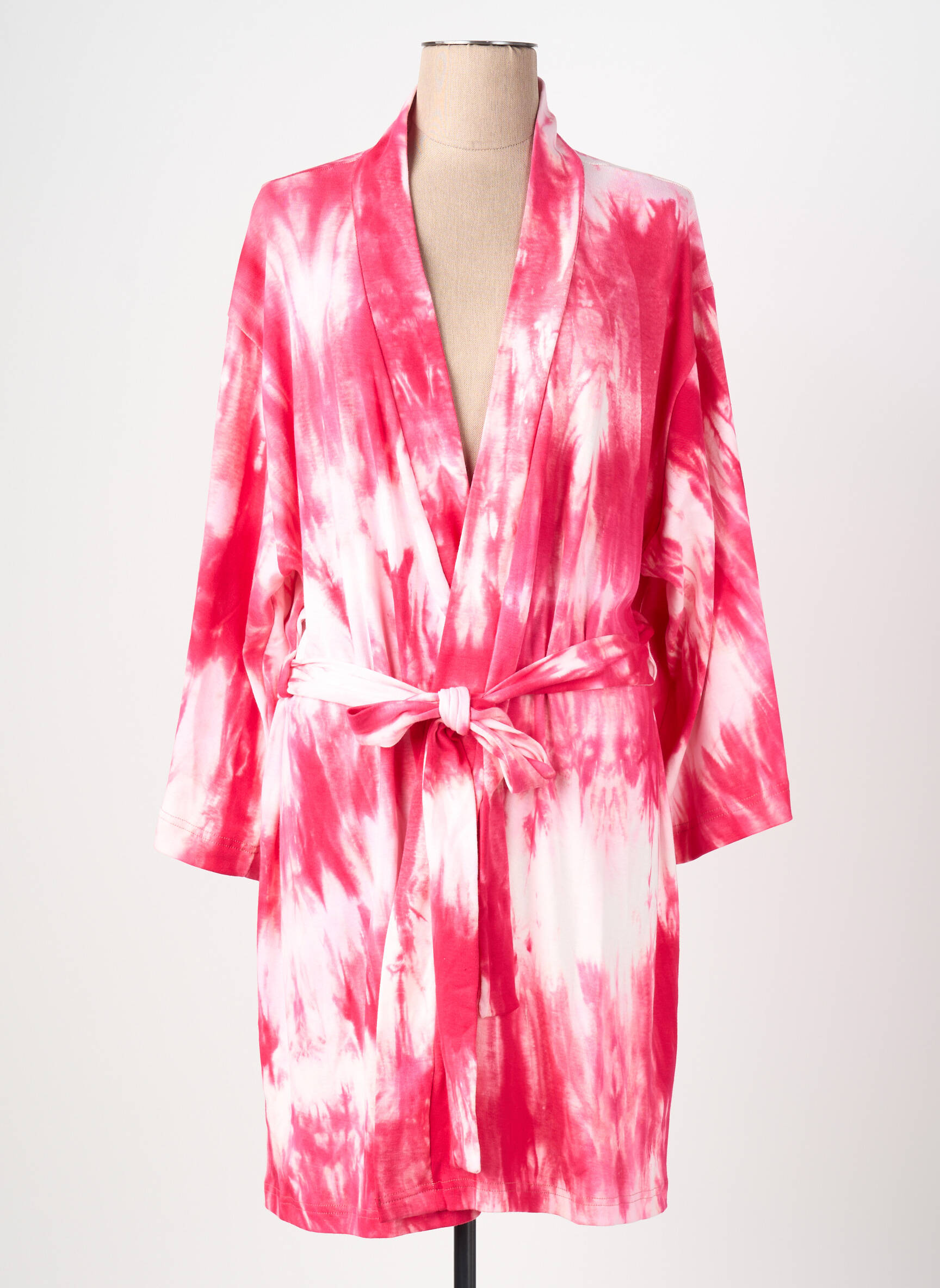 Kimono striukė fantazijos raštas rožinė PLUME moteris
