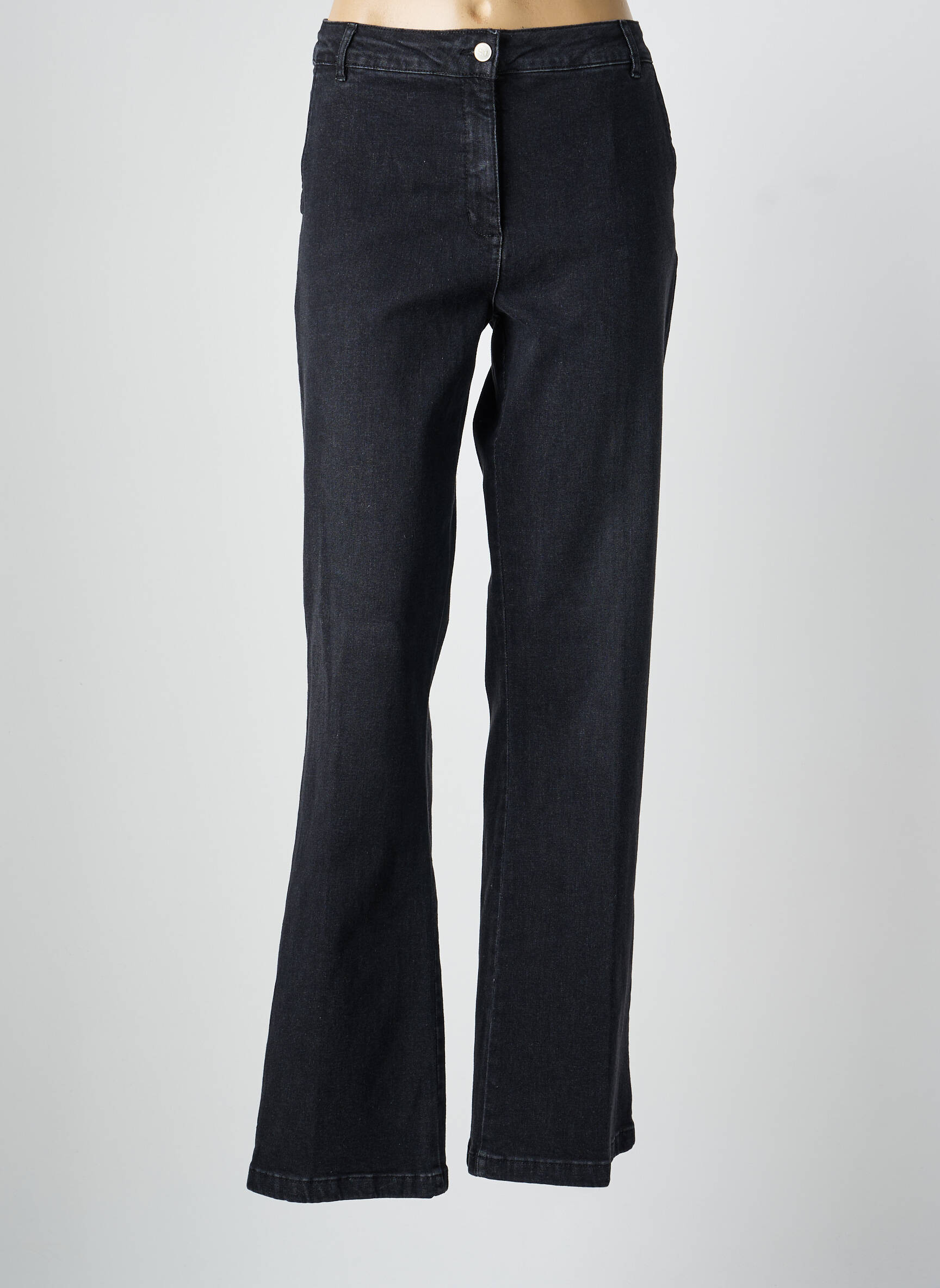 Bootcut džinsai normala dydis normala dydis juodas SIGNE NATURE moteris