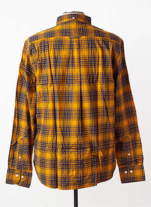 Ilgomis rankovėmis marškinys kišenės rudas GANT vyras