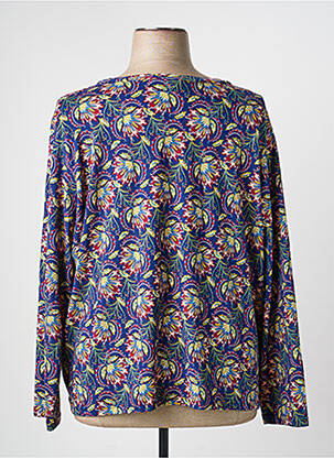 Megztinis centrinė iškirptė ilgos rankovės mėlyna LA FIANCÉE moteris