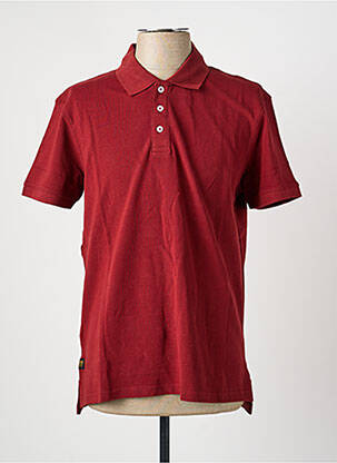 Polo tiesi kirpimas be rankų raudona DAYTONA vyras