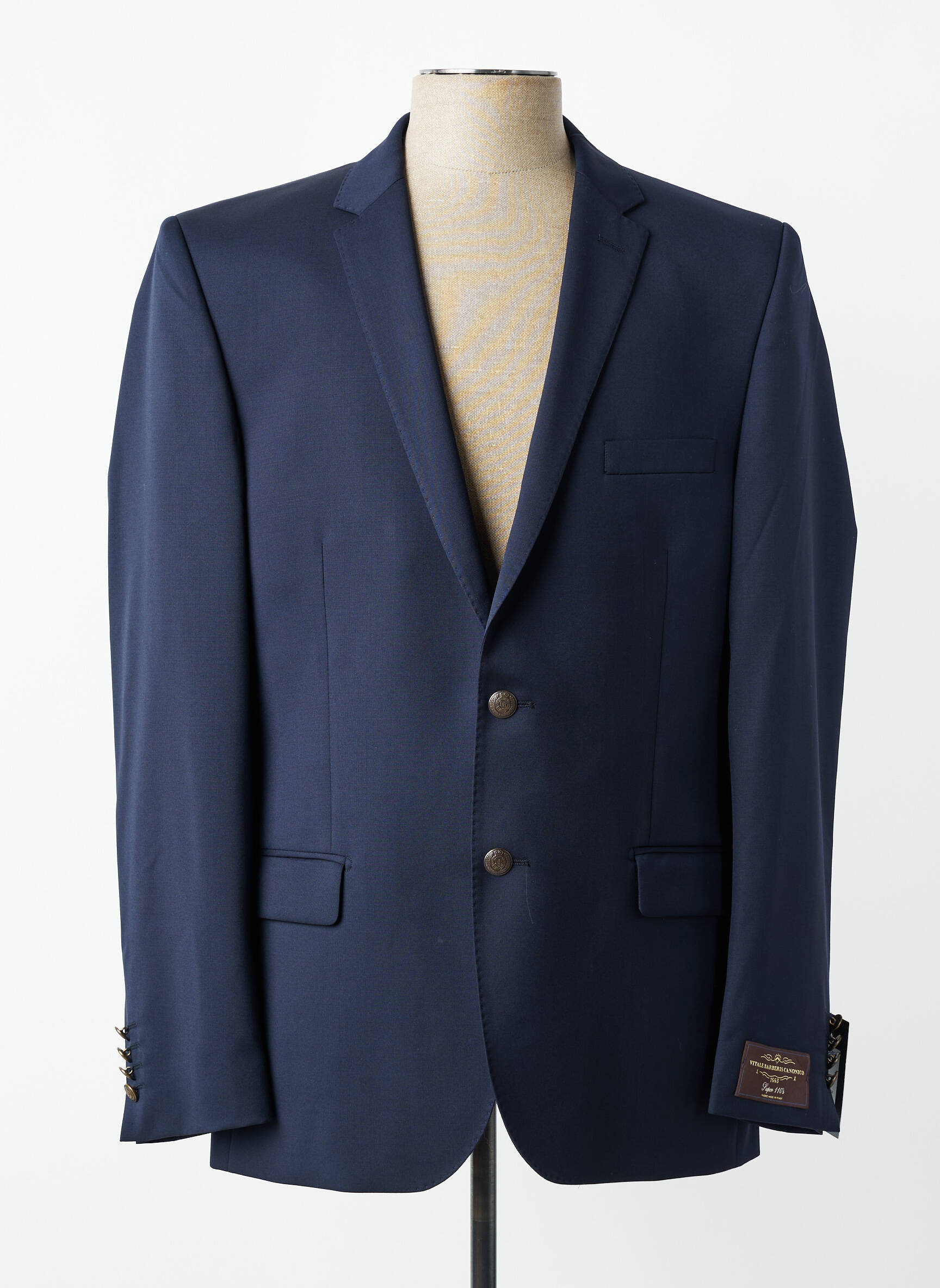 Švarkas kišenės mėlyna VITALE BARBERIS CANONICO vyras