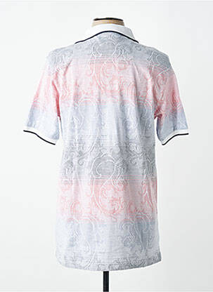 Polo jersey audinys trumpas rankovės rožinė LOUIS VICTOR vyras