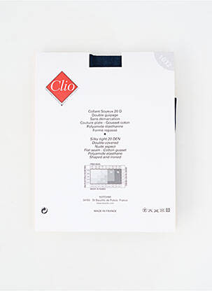 Kojinės tamprumas mėlyna CLIO moteris