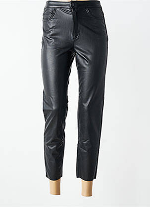 7/8 kelnės uždarymas su užtrauktuku po mygtuku uždengimu juodas VERO MODA moteris