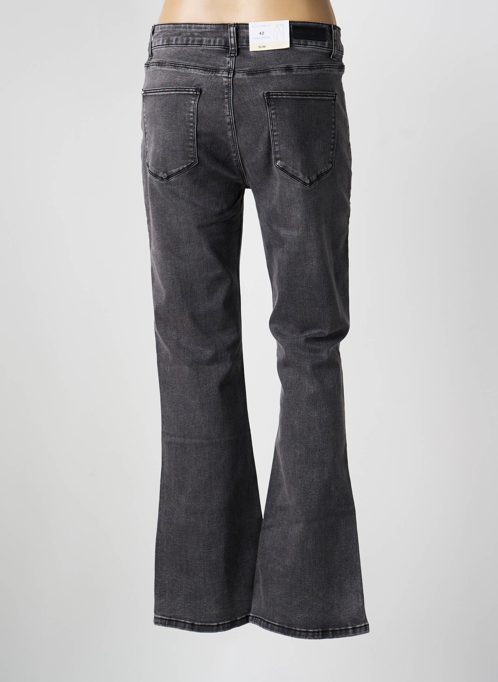 Bootcut džinsai normala dydis normala dydis pilka BETTY BARCLAY moteris