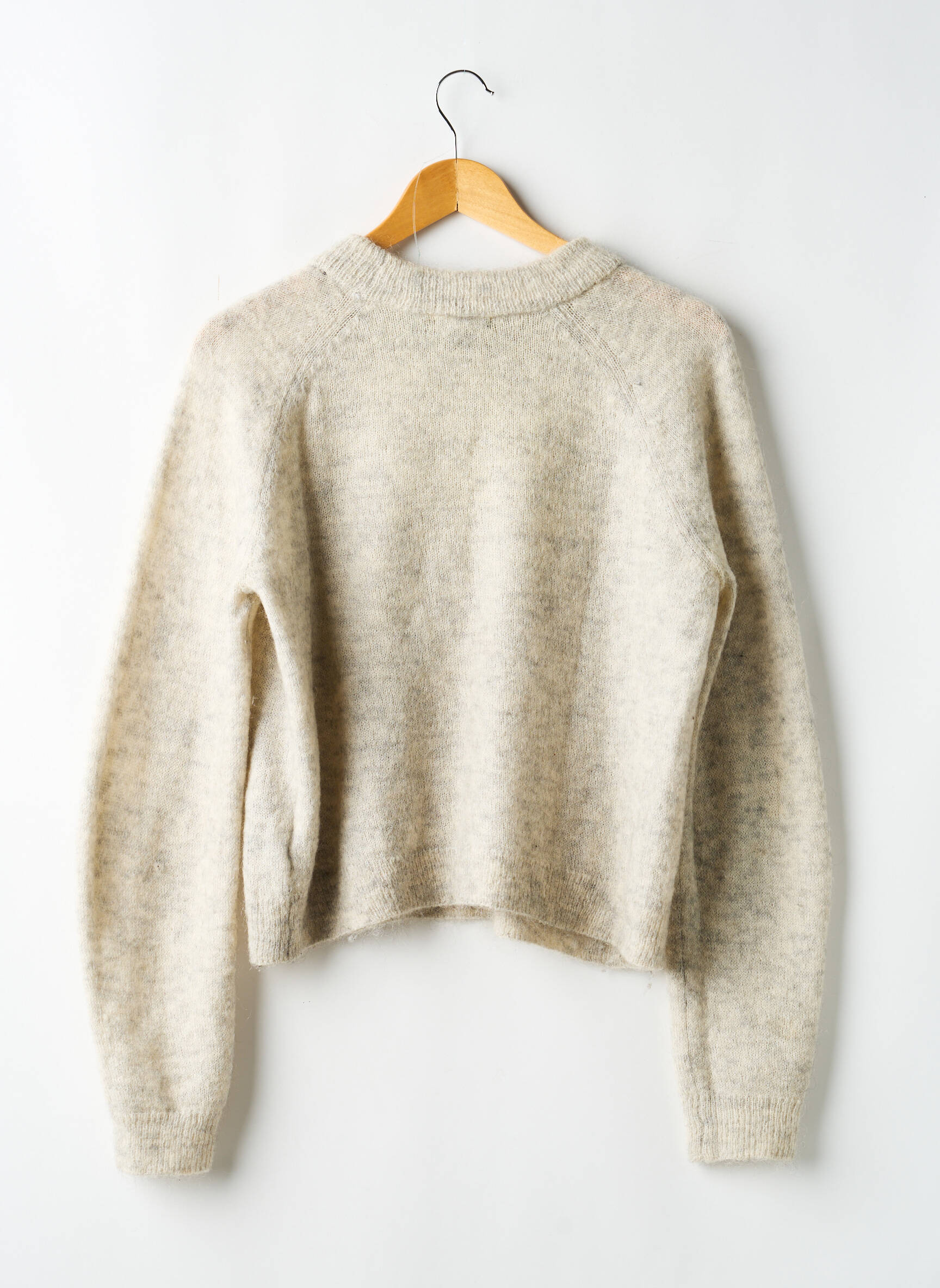 Megztinis chinamas audinys ilgos rankovės pilka H&M moteris