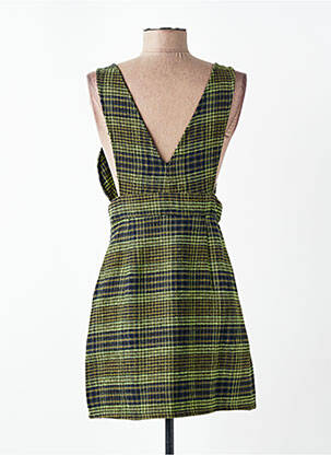 Trumpa suknelė be rankų be rankų žalias LILI SIDONIO moteris