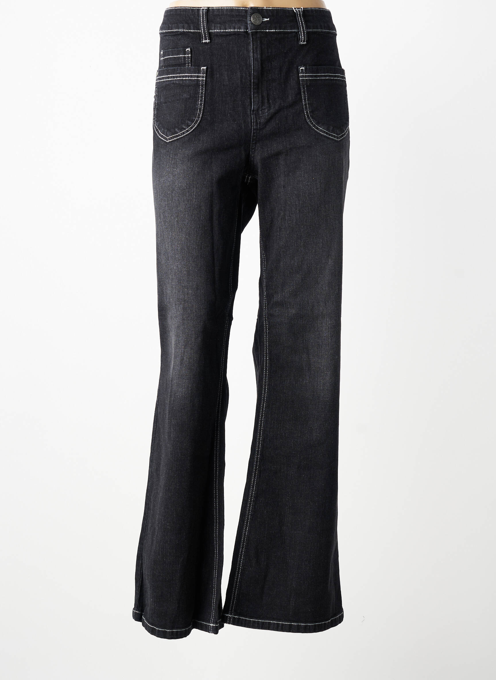 Bootcut džinsai normala dydis normala dydis juodas SHEEGO moteris